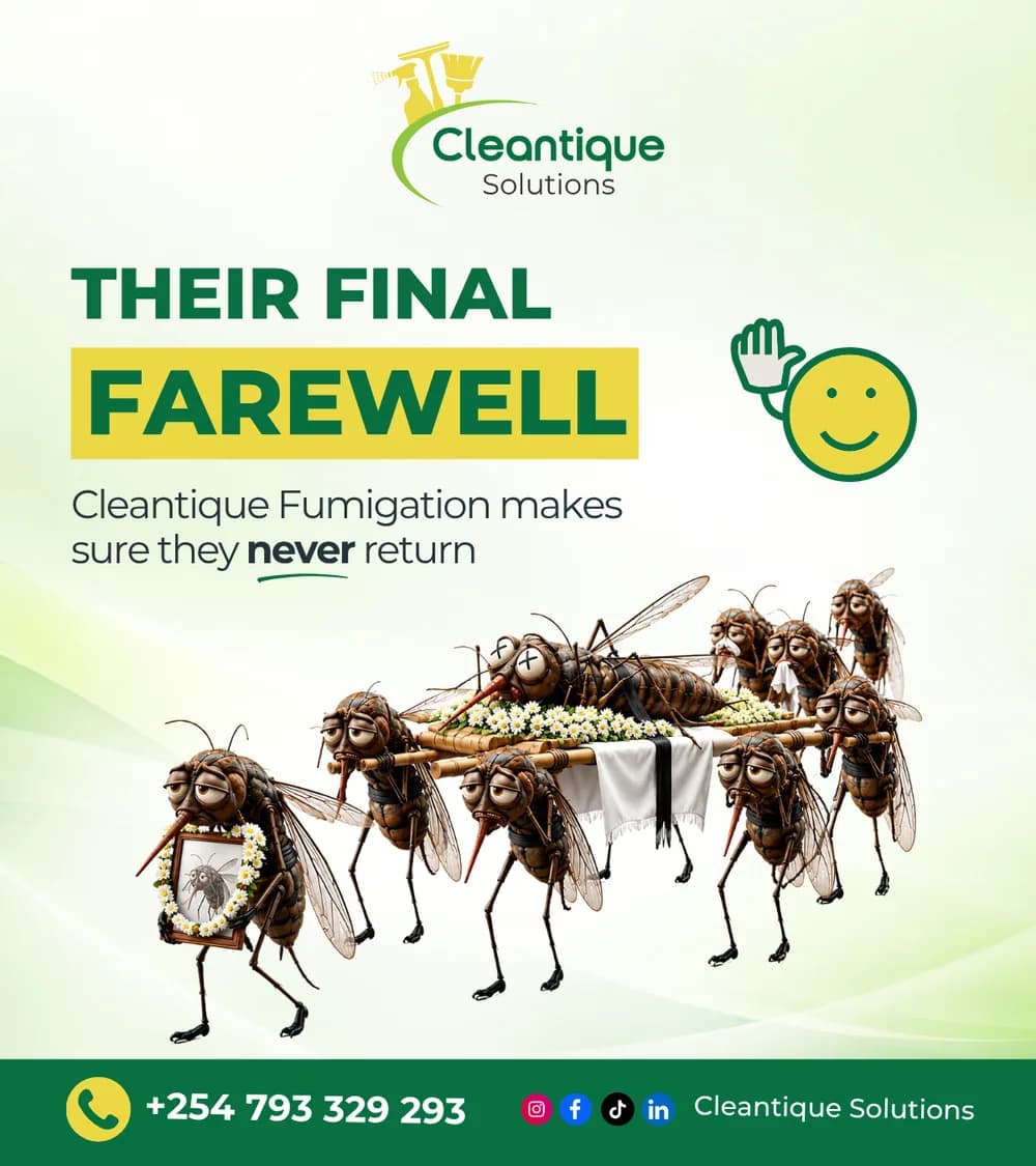 Their Final Farewell fumigation creative