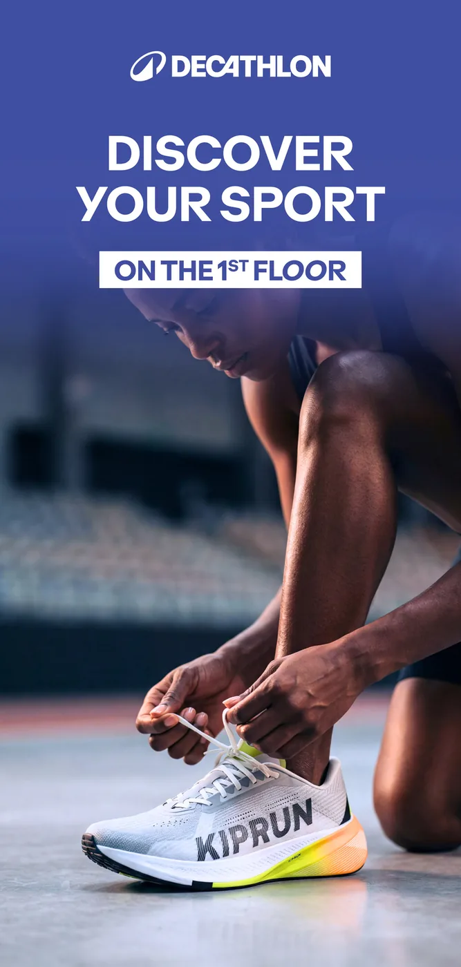 Discover Your Sport poster: running