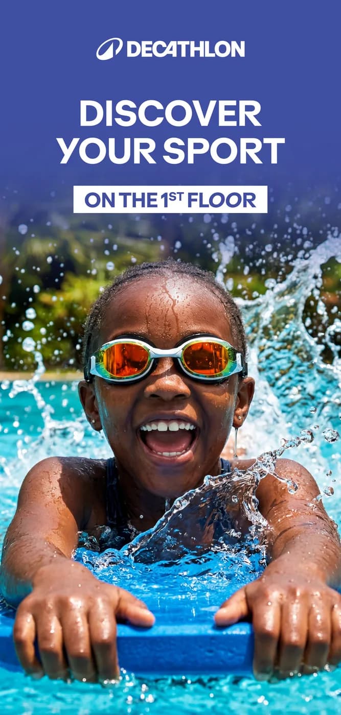 Discover Your Sport poster: swimming