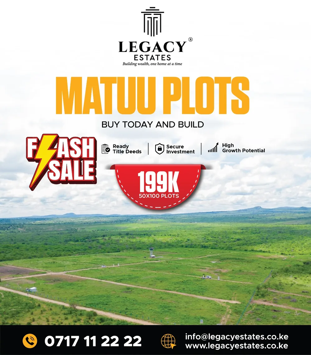 Matuu plots flash sale