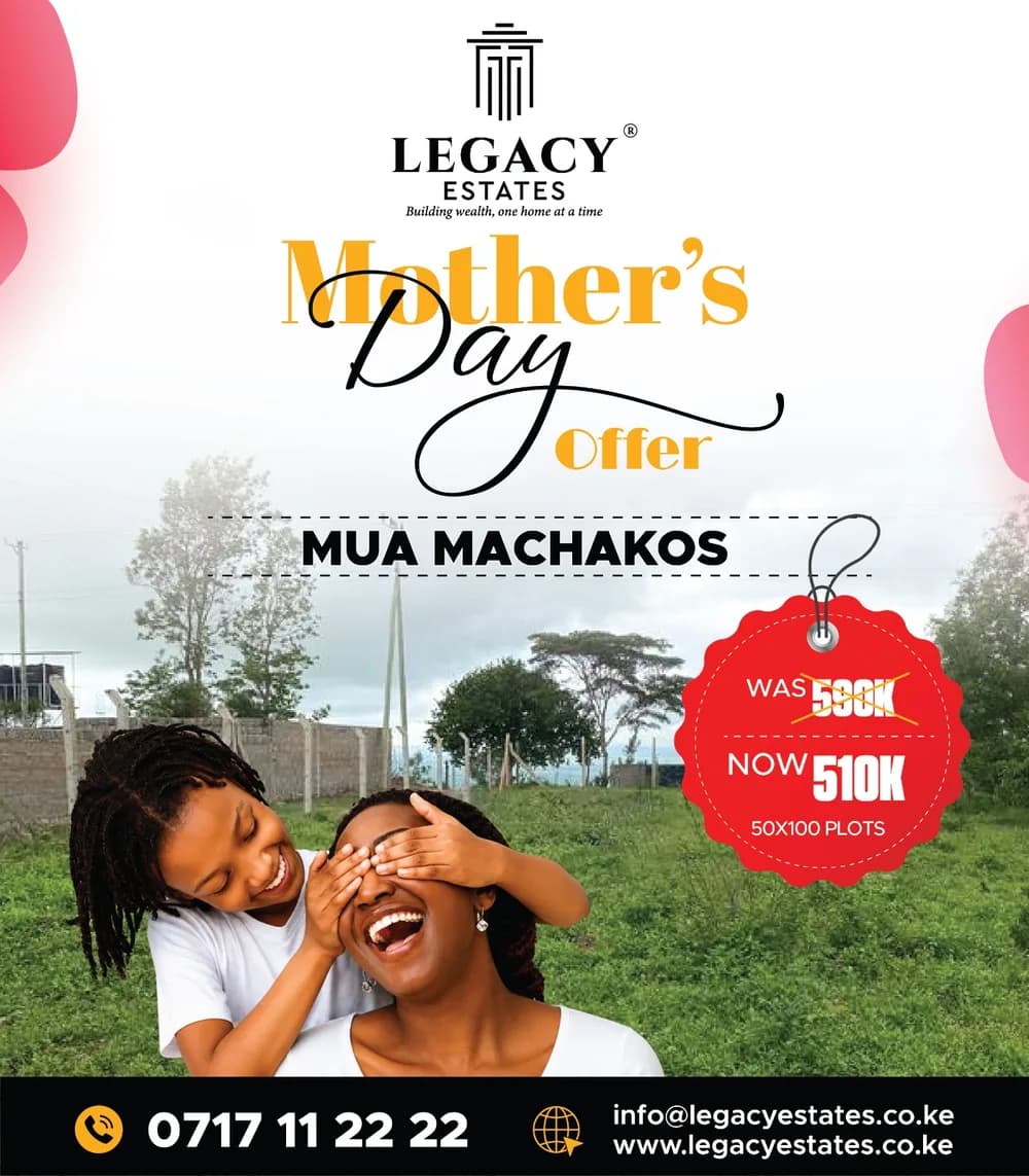 Mother's Day offer: Mua Machakos