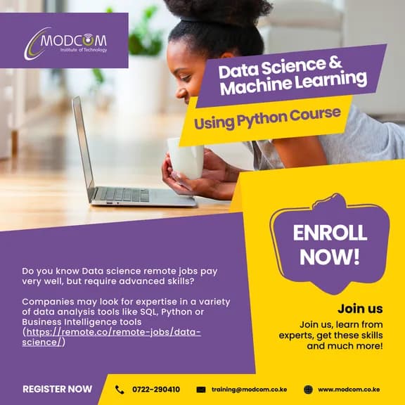 Data science and machine learning course