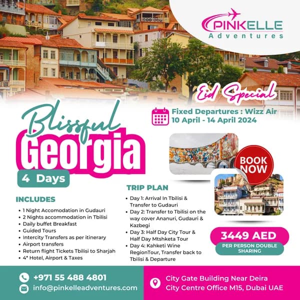 Blissful Georgia tour package