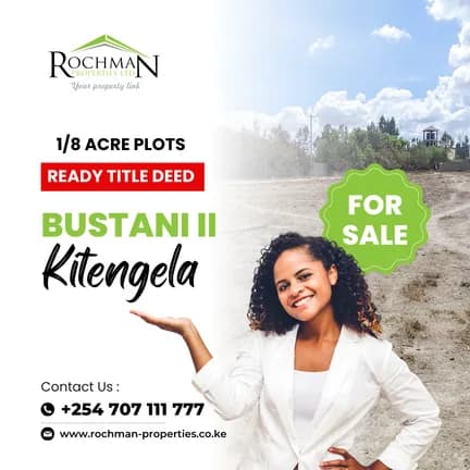 Kitengela 1/8 acre plots for sale