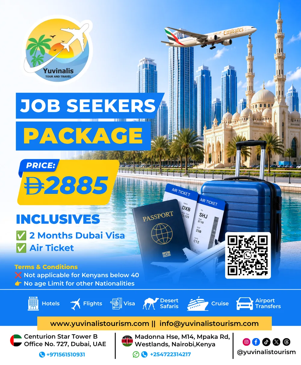 Job seekers package with Dubai visa
