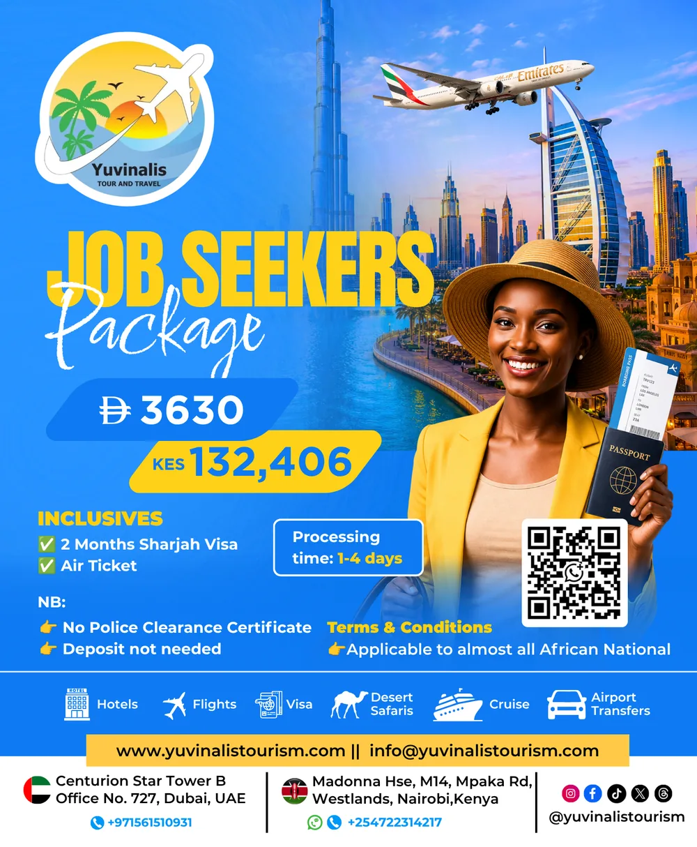 Job seekers package with Sharjah visa