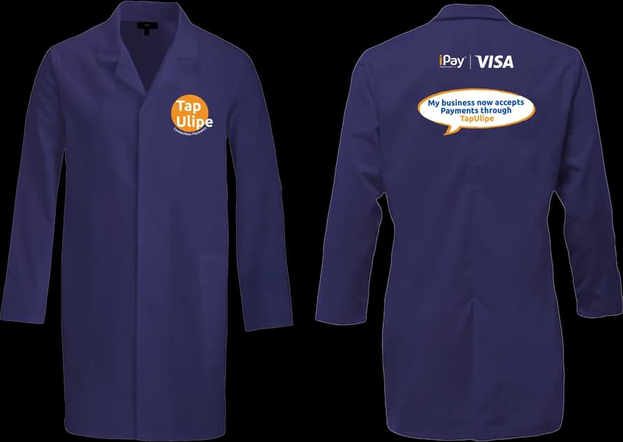 iPay branded dust coats